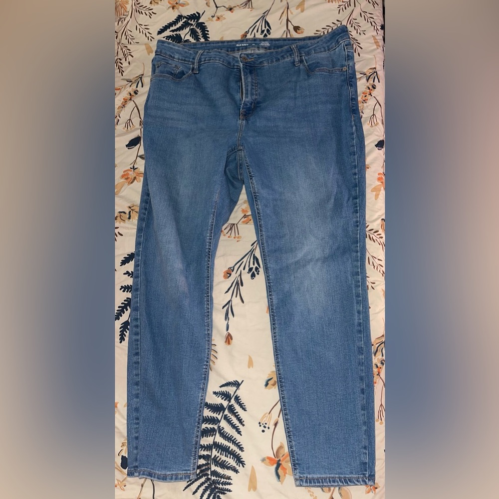 Old navy women’s size 20 high rise rockstar super skinny jeans